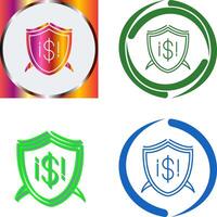 Shield Icon Design vector