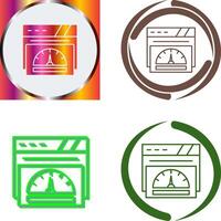 Speedometer Icon Design vector