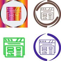 Dashboard Icon Design vector