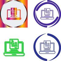 Registration Icon Design vector