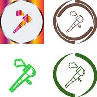 Pipe Of Peace Icon Design vector