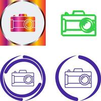 Digital Camera Icon Design vector