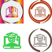 diseño de icono de curso vector