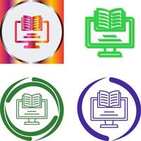 Monitor Icon Design vector