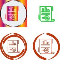 Market Research Icon Design vector