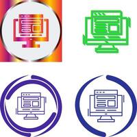Adaptive Layout Icon Design vector