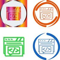 Message Icon Design vector