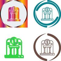 Bank Icon Design vector