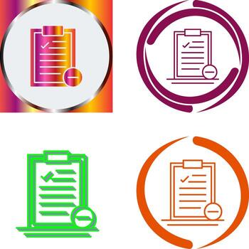 eliminar icono diseño vector