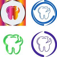 Tooth Icon Design vector