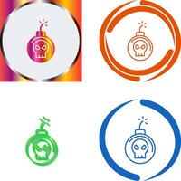 Bomb Icon Design vector