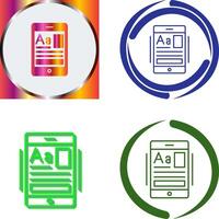 Education App Icon Design vector
