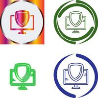 Shield Icon Design vector
