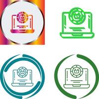 Token Icon Design vector