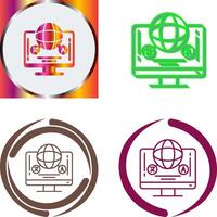 Language Icon Design vector