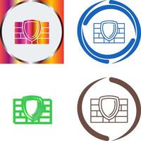 Firewall Icon Design vector