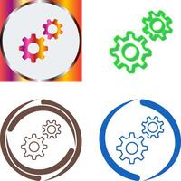 Setting Icon Design vector