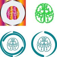 diseño de icono de cerebro vector