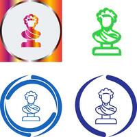 Statue Icon Design vector