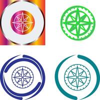 Compass Icon Design vector