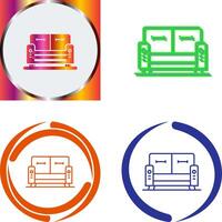 Sofa Icon Design vector