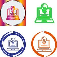Bulb Icon Design vector