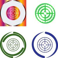 Target Icon Design vector