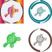 Business Analytics Icon Design vector