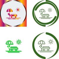 Hammock Icon Design vector