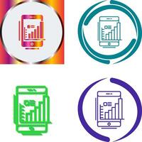 Mobile Icon Design vector