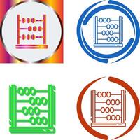 Abacus Icon Design vector