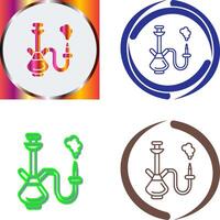 Hookah Icon Design vector