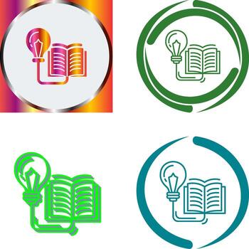 Knowledge Icon Design vector