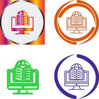 Learning Icon Design vector