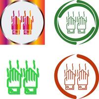 Smelly Hands Icon Design vector