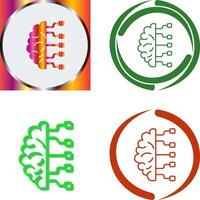 Brain Icon Design vector