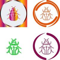 Bug Icon Design vector