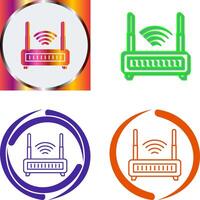 Wifi Router Icon Design vector