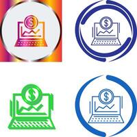 Laptop Icon Design vector