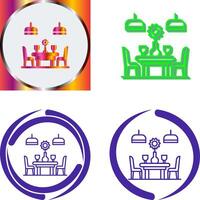 Table Icon Design vector