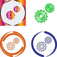 Setting Icon Design vector