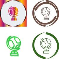 Globe Icon Design vector