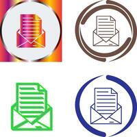 Mail Icon Design vector