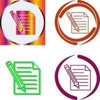 Pencil Icon Design vector