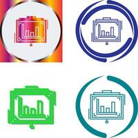 Presentation Icon Design vector