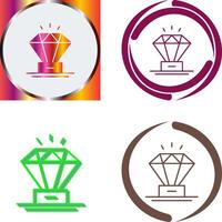 Diamond Icon Design vector