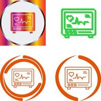 Cardiogram Icon Design vector