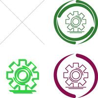 Setting Icon Design vector