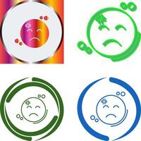 Dissapointment Icon Design vector