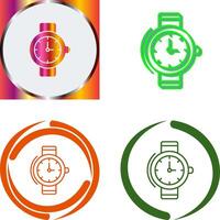 muñeca reloj icono diseño vector